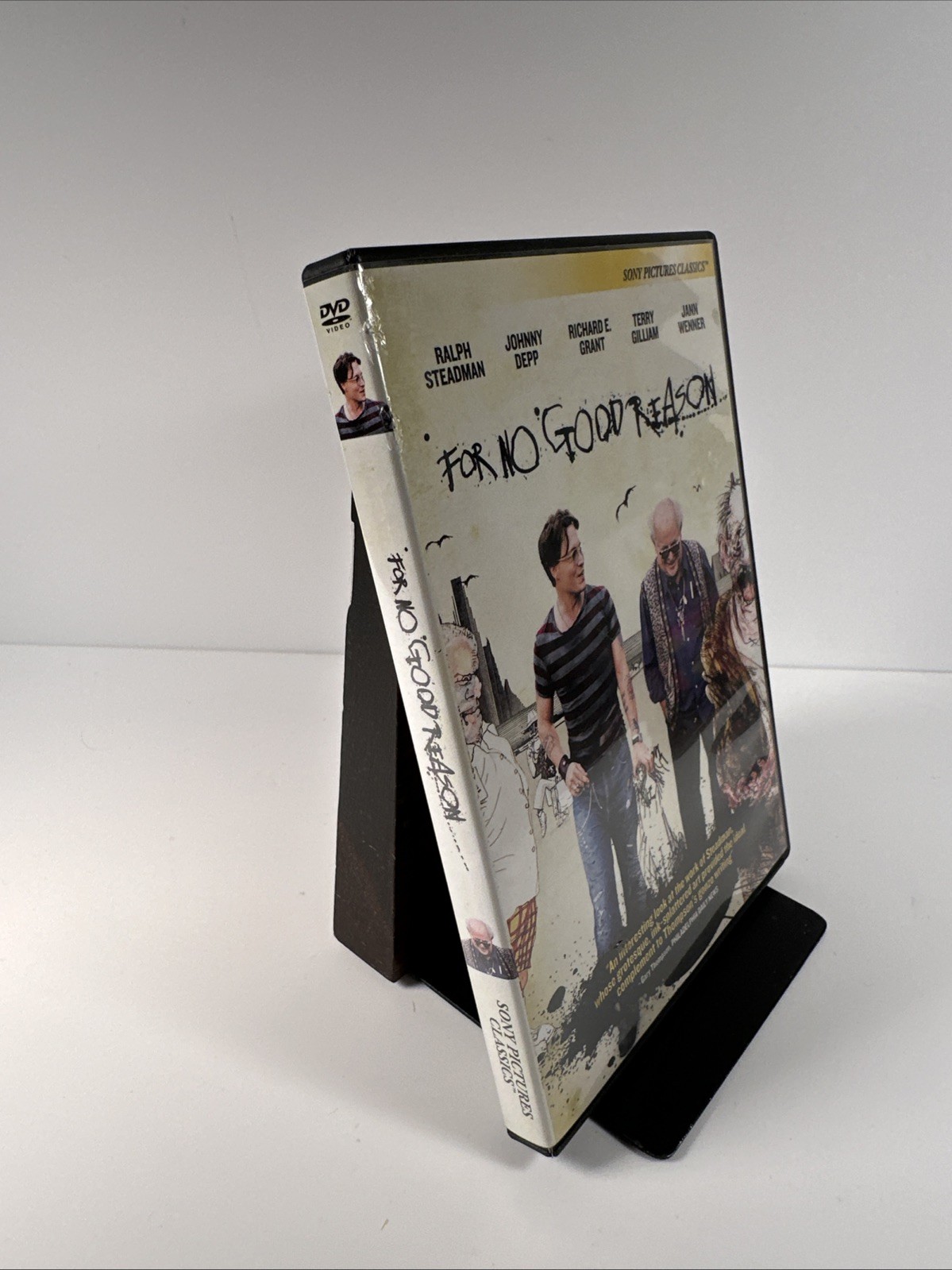 For No Good Reason, DVD 2024 Documentary on Artist Ralph Steadman w/Johnny Depp