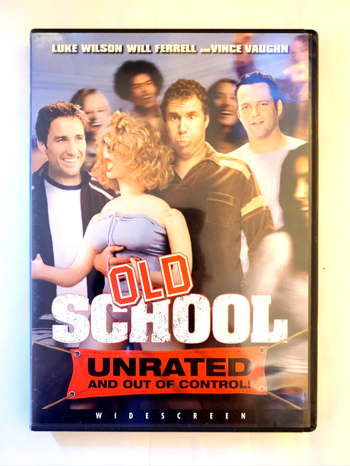 Old School DVD Comedy 2003 Unrated and Out of control Will Ferrell Free Shipping