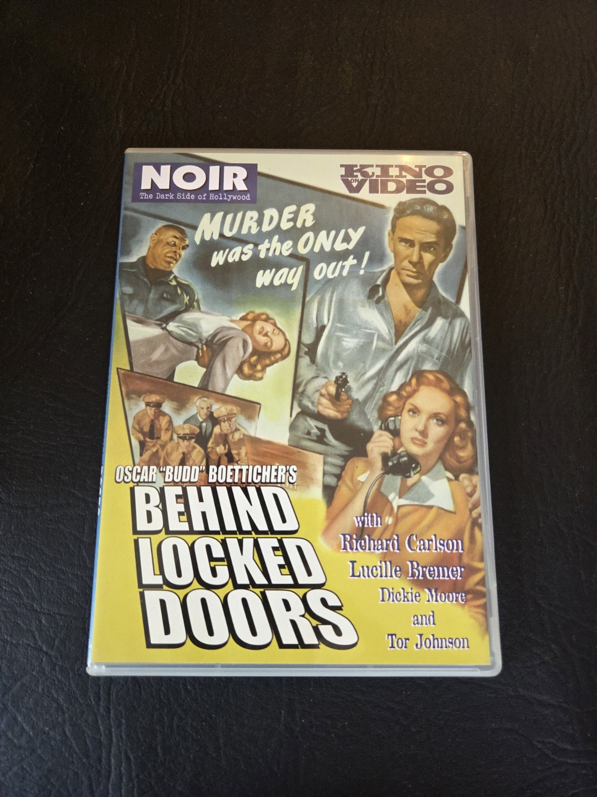 Behind Locked Doors DVD 1948 Film Noir 40’s Oscar Budd Boetticher Detective Cult