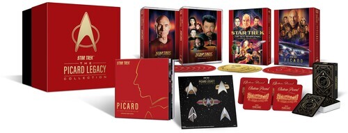 Star Trek: The Picard Legacy Collection [New Blu-ray] Boxed Set, Gift With Pur