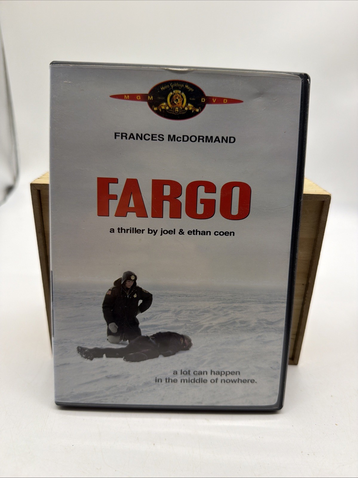 Fargo DVD Joel & Ethan Coen Frances McDormand Thriller Free Shipping