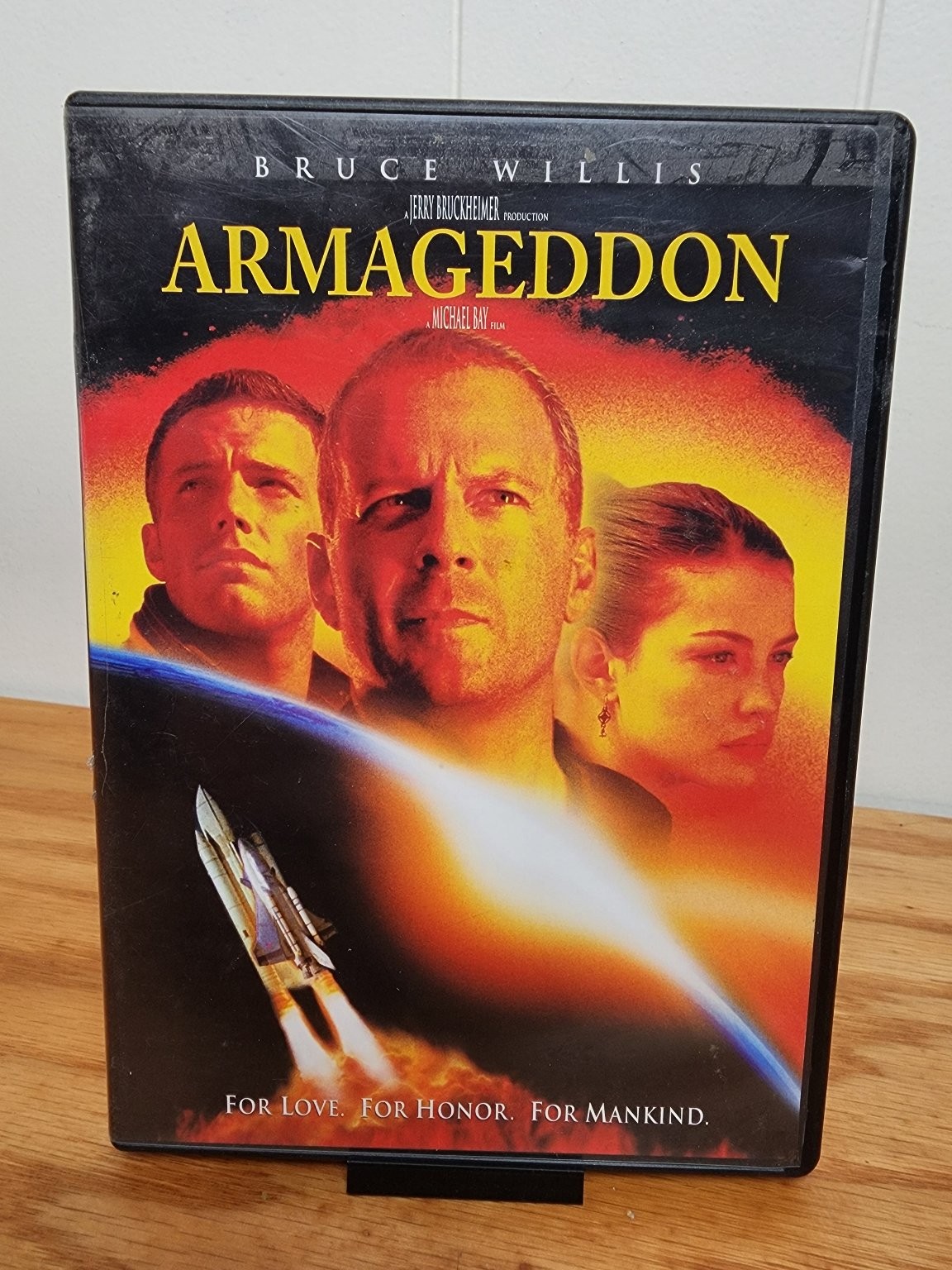 Armageddon DVD 1998 Bruce Willis Michael Bay Special Features