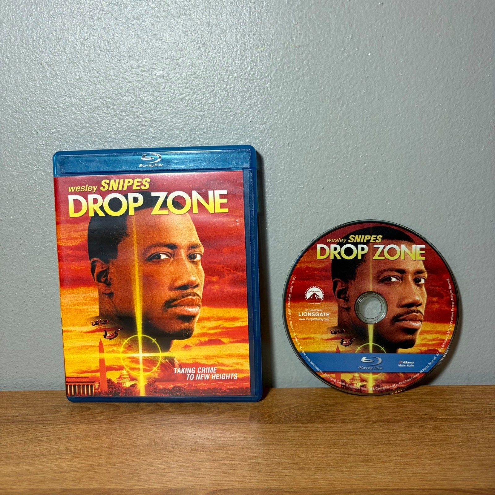 Drop Zone (Blu-ray, 1994) Wesley Snipes, Gary Busey, Yancy Butler Free Shipping