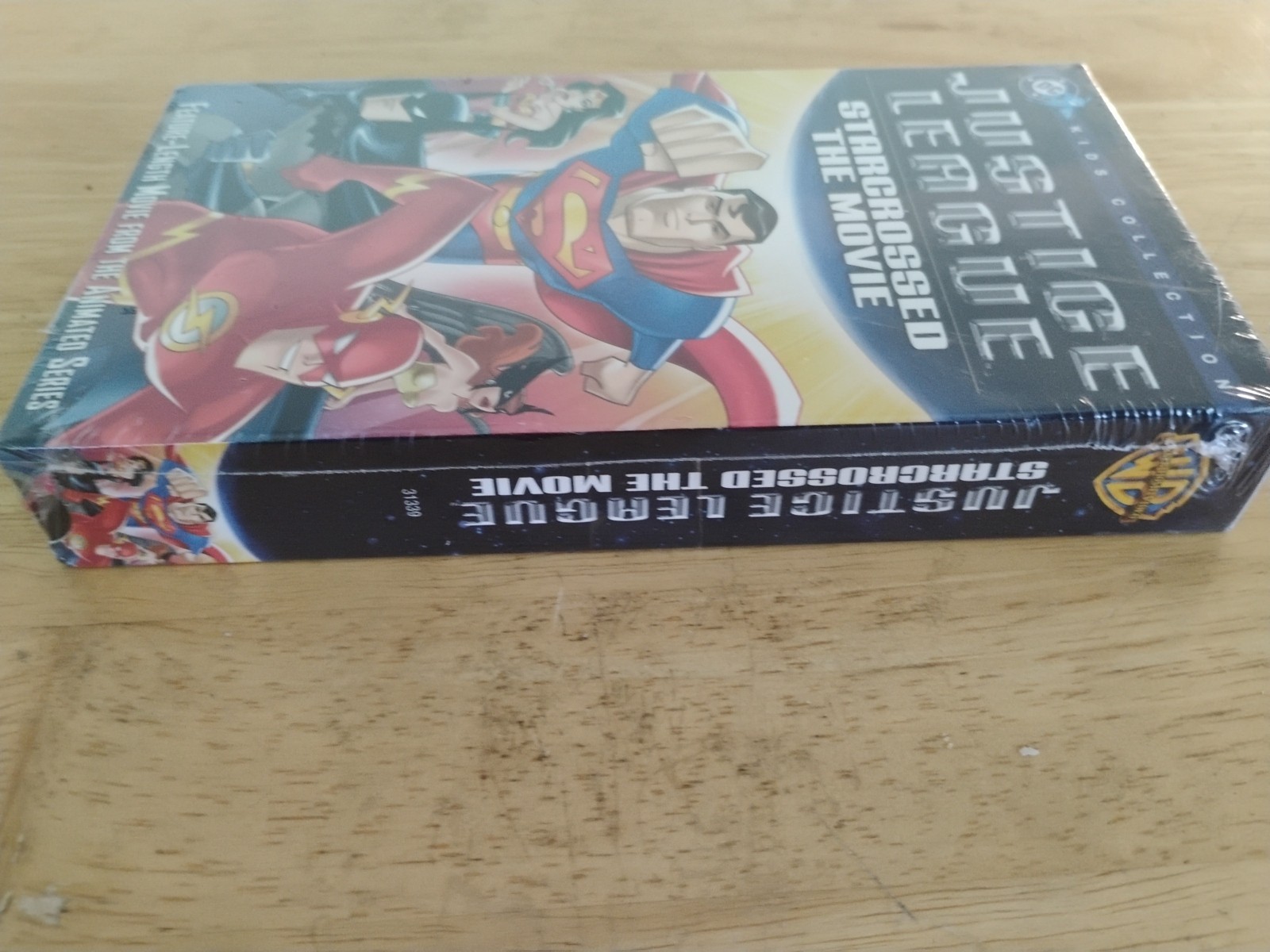 Justice League – Star Crossed: The Movie (VHS, 2004) B33 Brand New