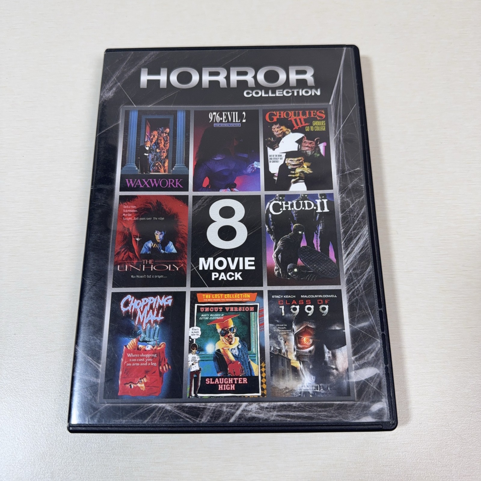 Horror Collection 8-Movie Pack DVD Lionsgate 976-Evil II Ghoulies III CHUD II