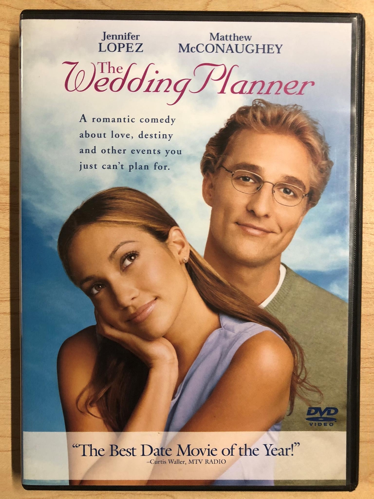 The Wedding Planner (DVD, 2001) – J1105