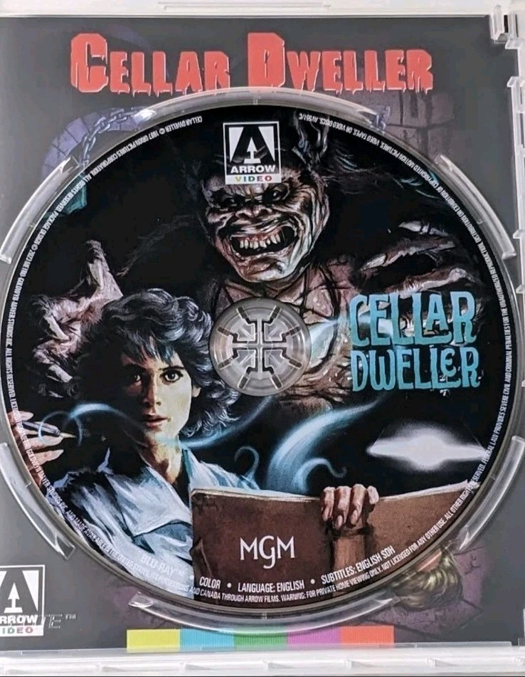 Cellar Dweller (Blu-ray, 1987, Arrow Video) Region A – LIKE NEW/MINT!