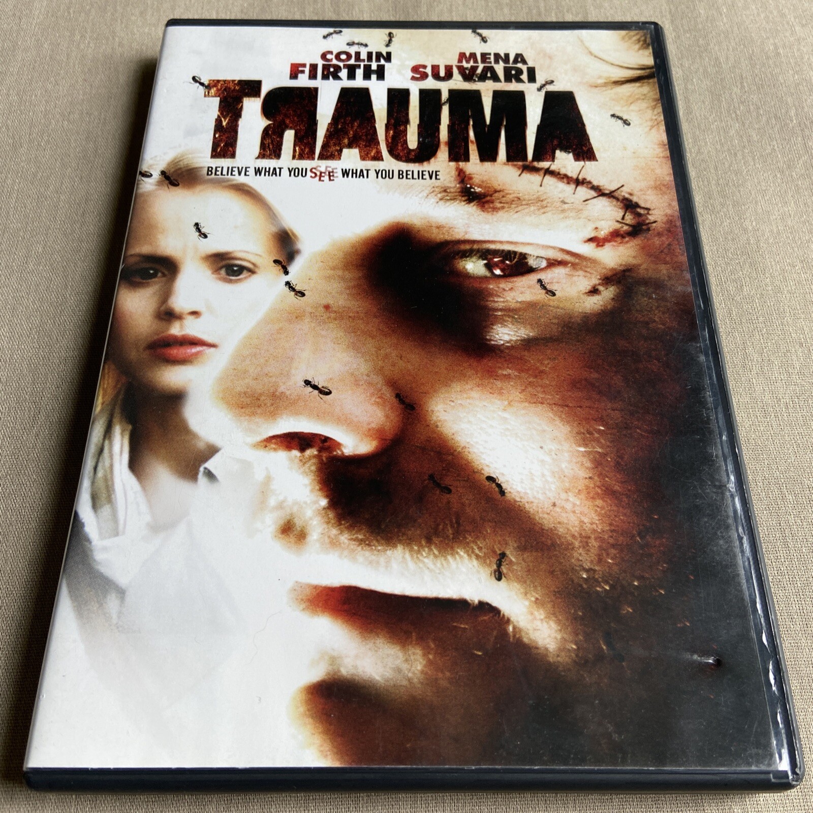 Trauma (DVD 2004) Indie Hospital Horror Collin Firth Mena Suvari Marc Evans Sci