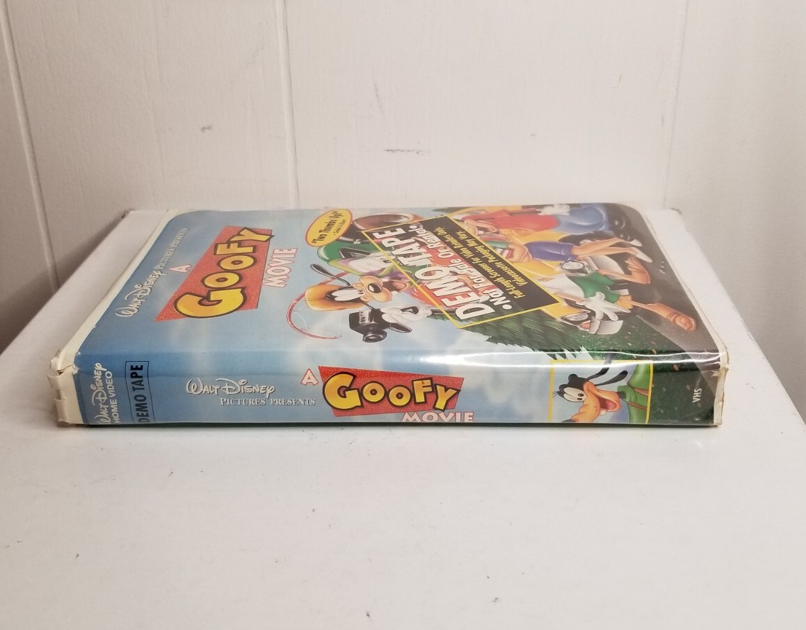 A Goofy Movie (VHS DEMO TAPE, Clamshell) Disney Movie