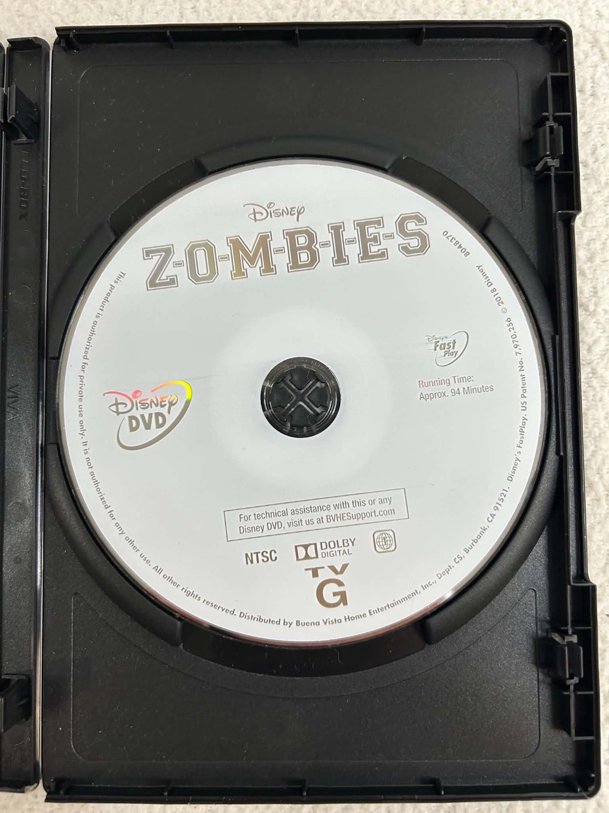 Disney DVD Lot of 4 Nostalgia Movies – Parent Trap Freaky Friday Zombies PPP