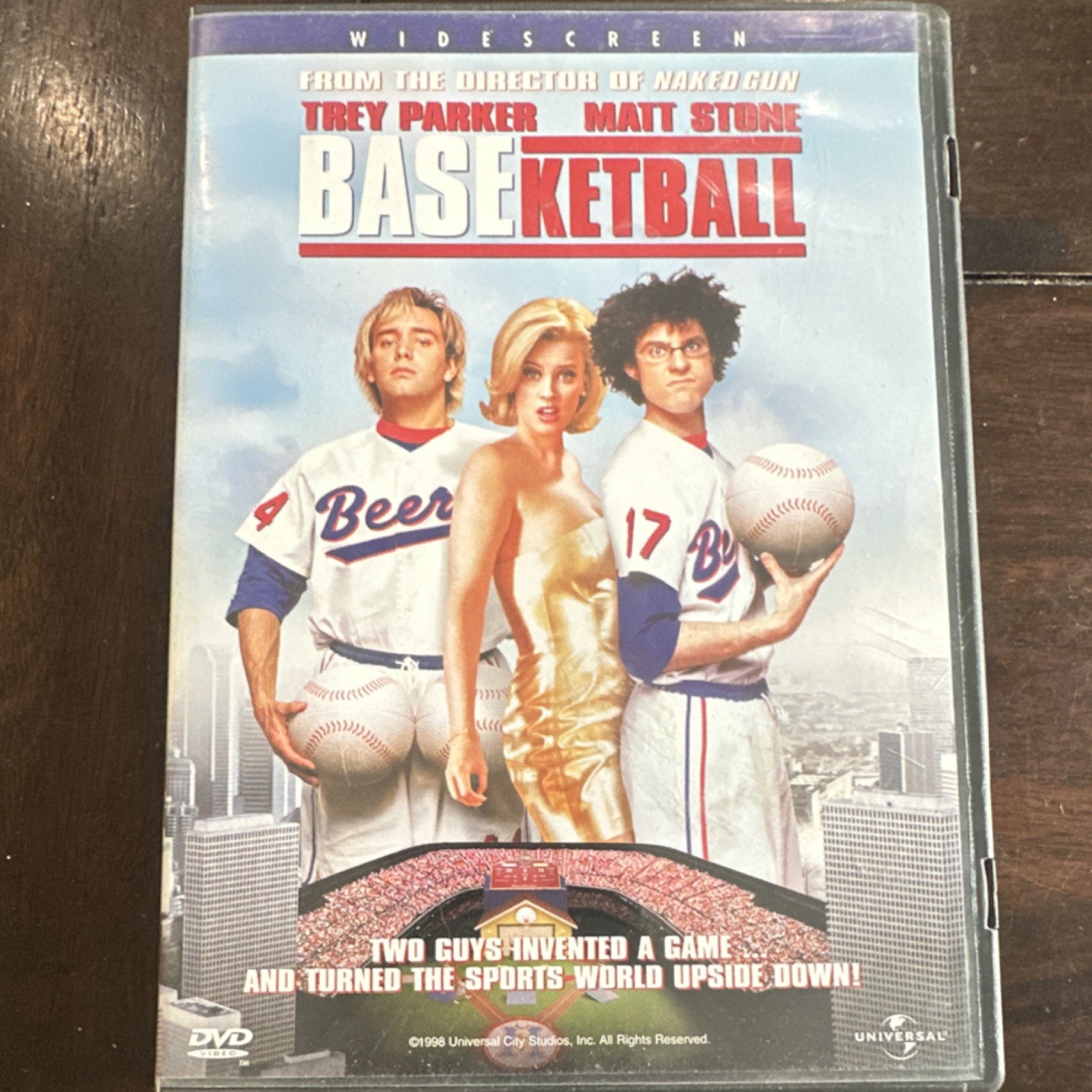 Baseketball DVD 1998 Widescreen Edition Trey Parker Matt Stone Comedy