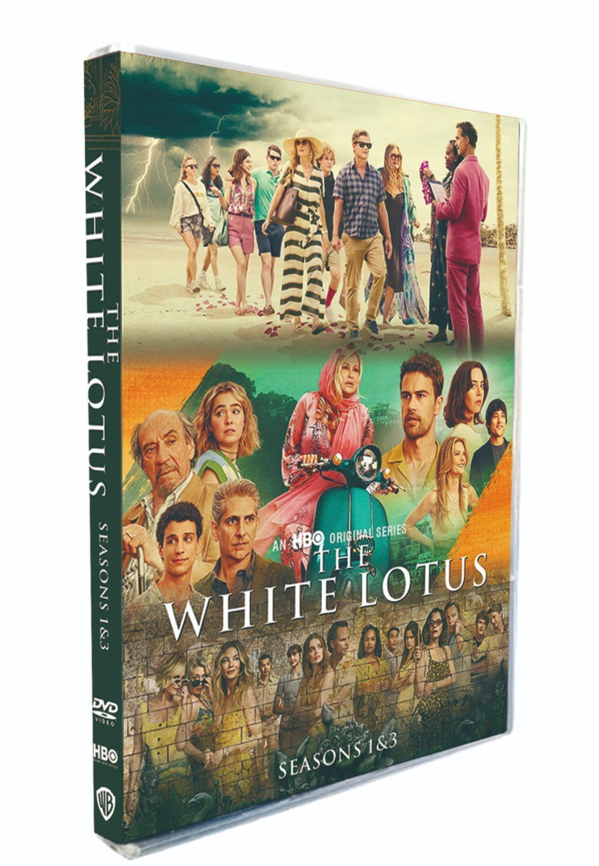 The White Lotus TV Series Seasons 1-3 (DVD, 6-Disc) Box Set NEW + Free Shipping