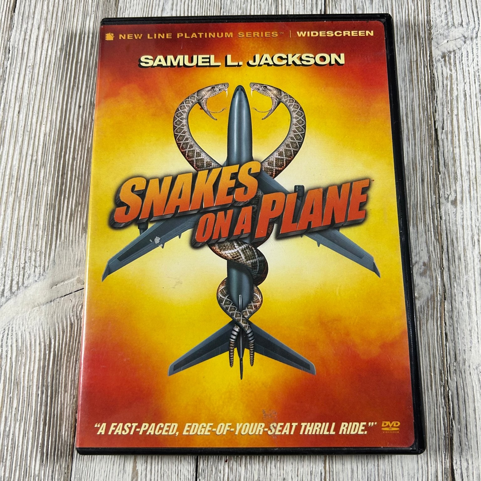 Snakes on a Plane DVD 2006 New Line Platinum Samuel L. Jackson