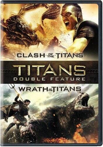 Titans Double Feature: Clash of the Titans / /Wrath of the Titans – DVD – GOOD