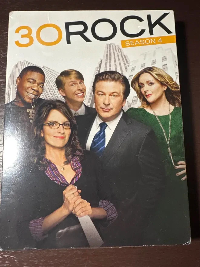 30 ROCK SEASON 4 DVD NEW SEALED Tina Fey Alec Baldwin NBC Comedy 3-Disc Set