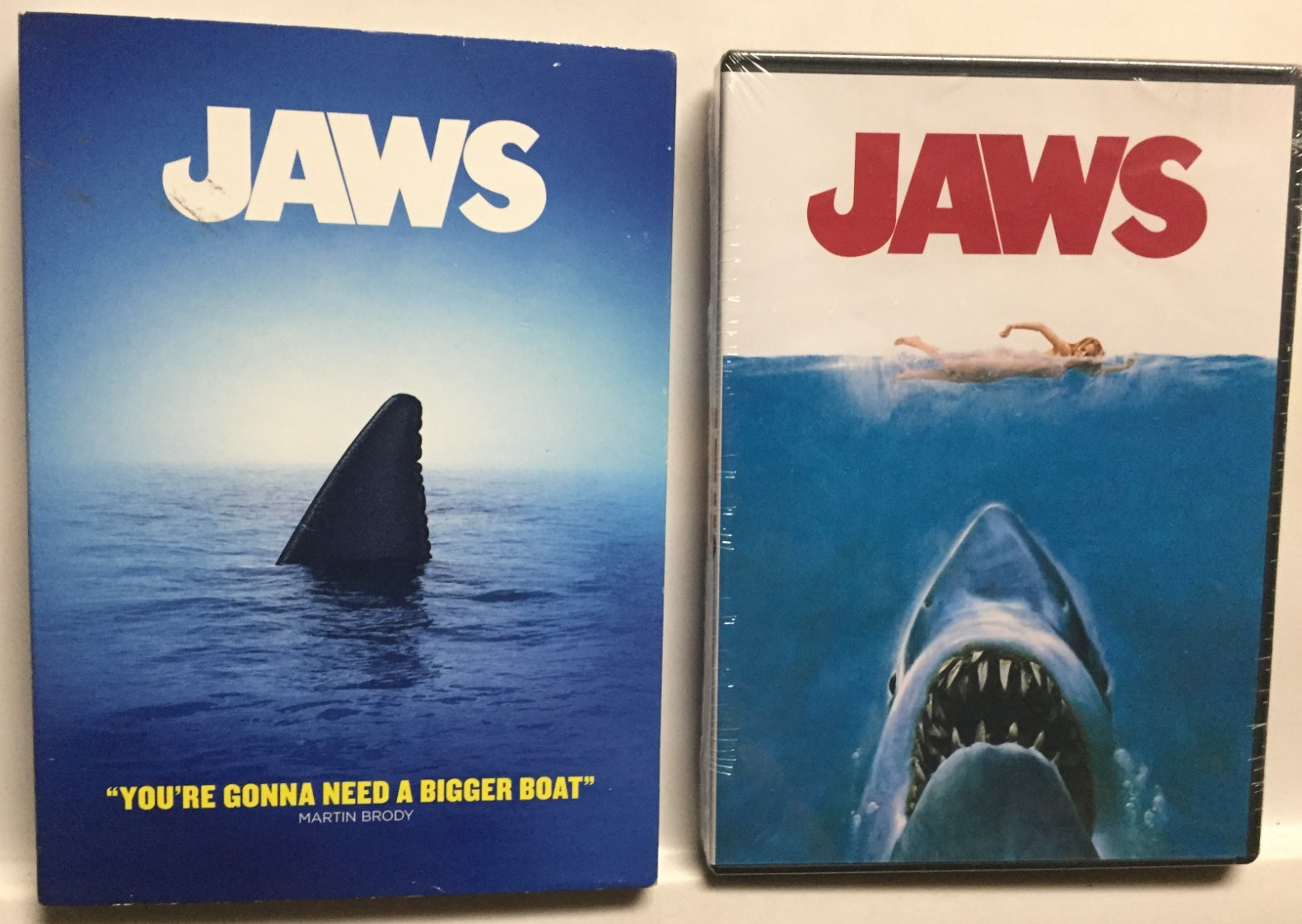 Jaws [1975] (DVD,2012,Remasted,Restored,Widescreen) w/RARE SLIPCOVER!