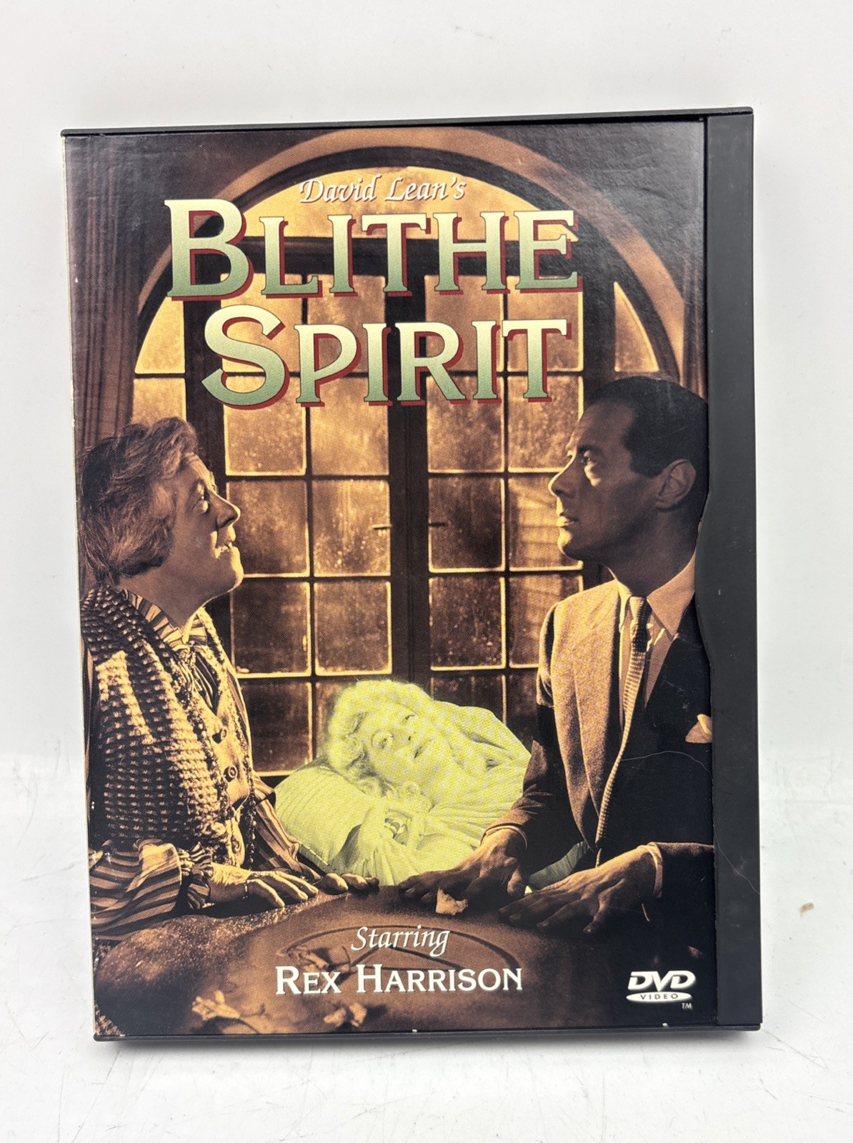 ⭐️ David Lean’s Blithe Spirit DVD Starring Rex Harrison NR 1945 RARE ⭐️