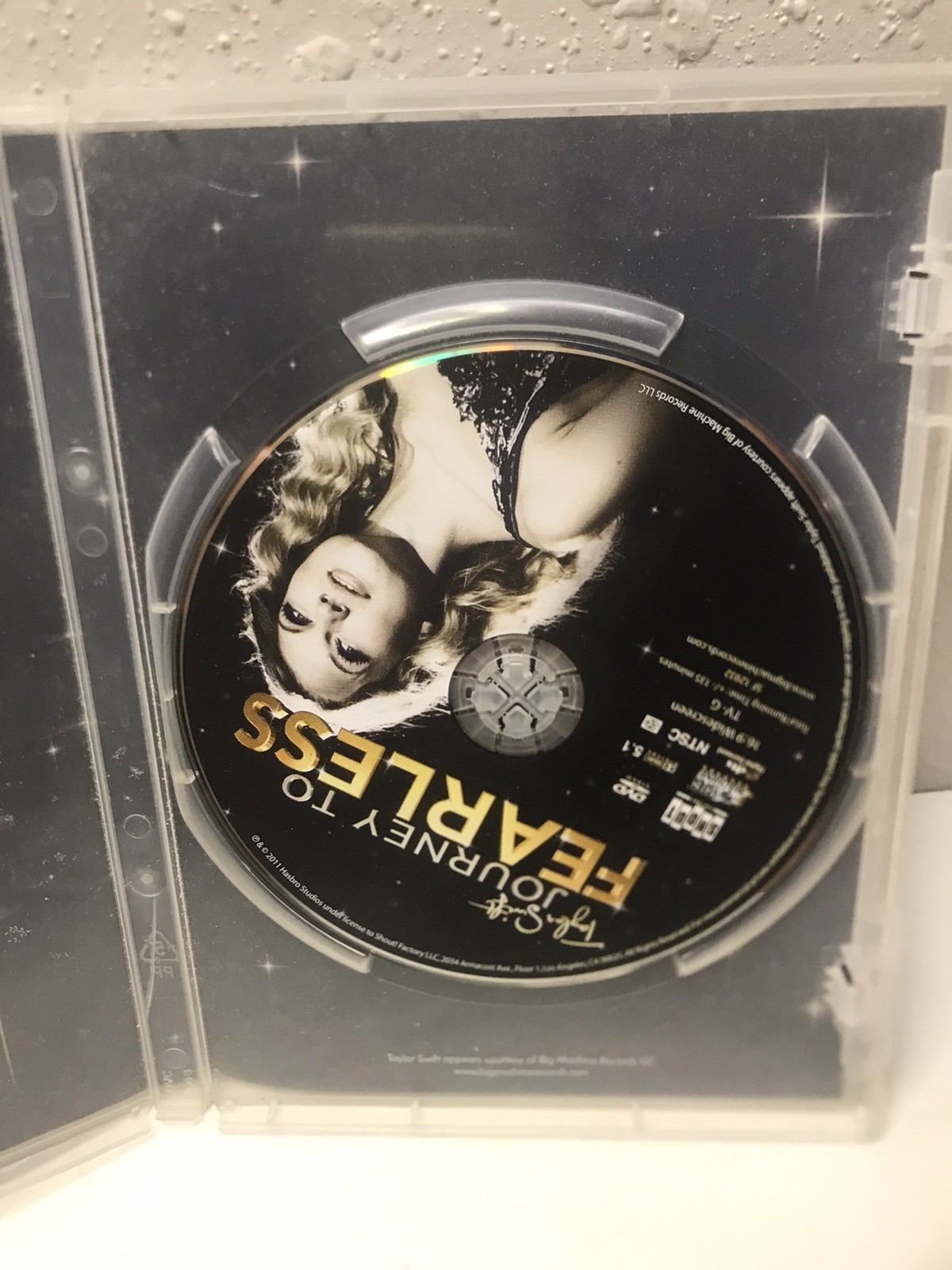 Taylor Swift Journey To Fearless DVD Live Concert 2011 Movie