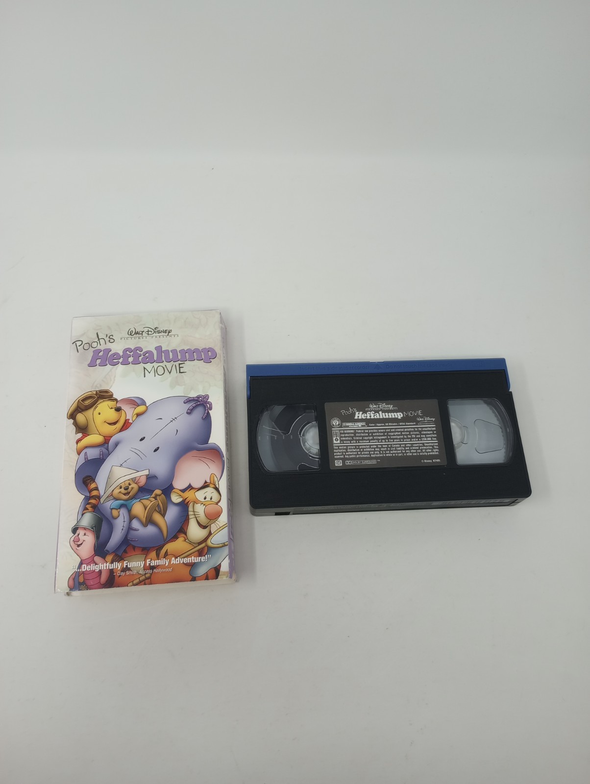Walt Disney Pictures Presents Pooh’s Heffalump Movie (VHS, 2005) Winnie the Pooh
