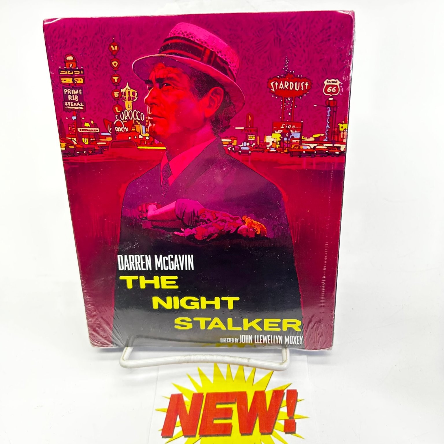 The Night Stalker Blu-ray 1972 Darren McGavin John Llewellyn Moxey 4K Restored