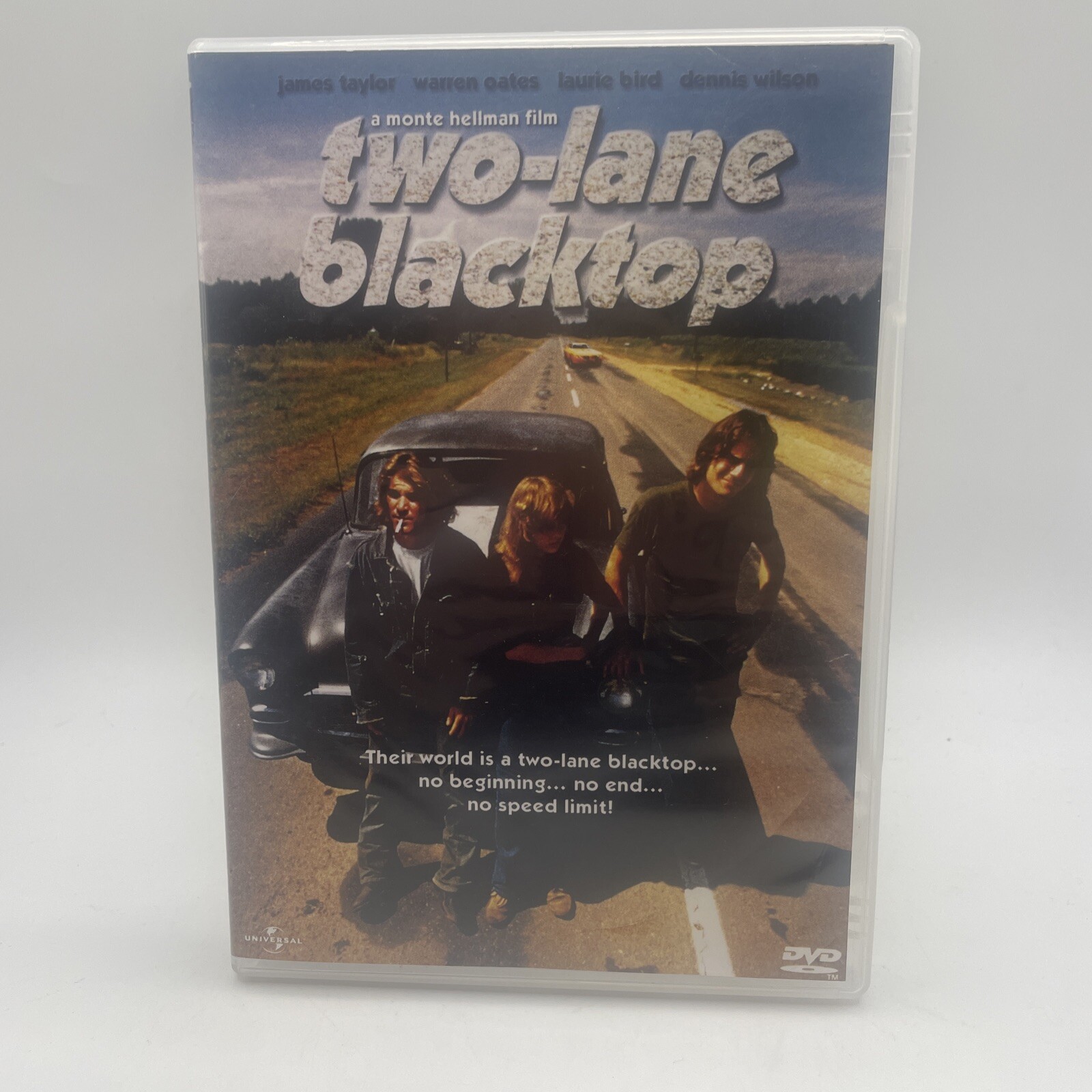 Two-Lane Blacktop DVD Rare 1971 Region 1 Free Fast Post Aus Seller