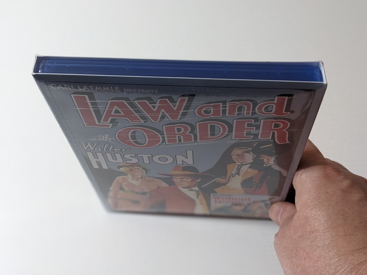 Law and Order (Blu-ray + Slipcover, 1932) Factory Sealed