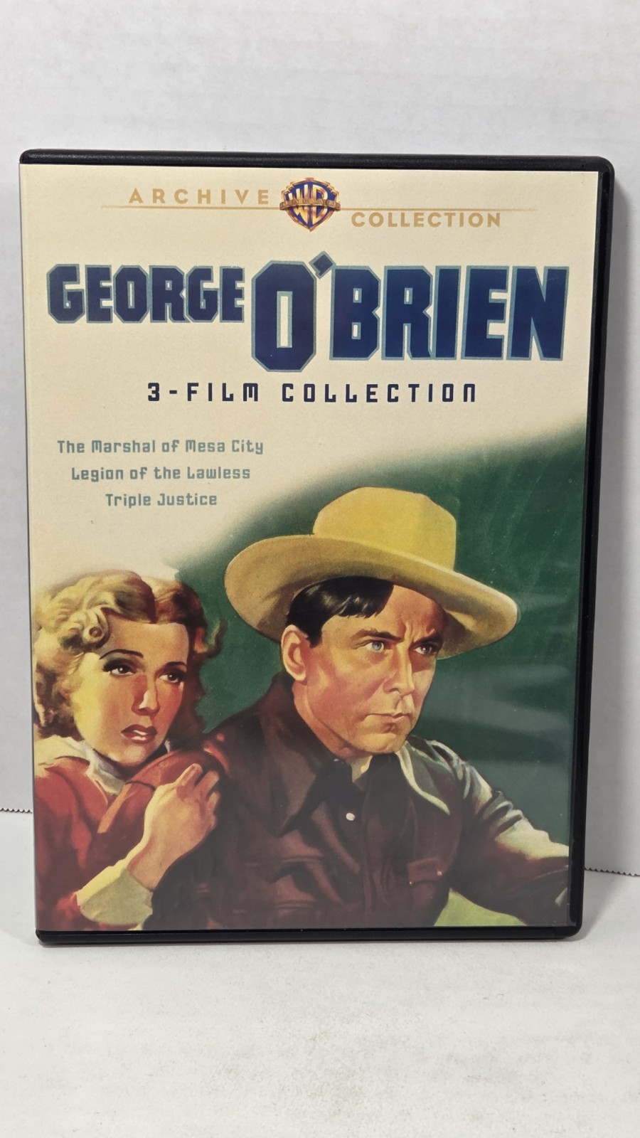 George O’Brien 3-Film Collection (DVD) Virginia Hale Warner Archive Westerns