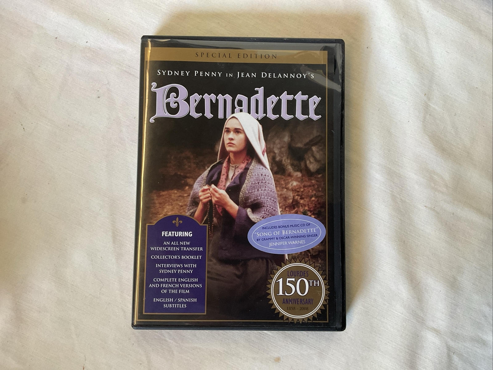 Bernadette (DVD, 2008, Special 150th Anniversary Edition, 2 Disc Set)