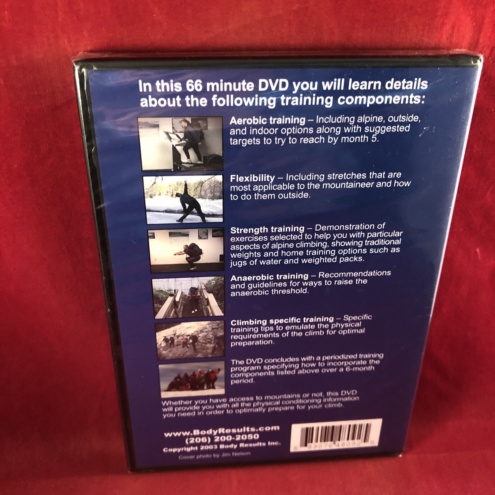 Train to Climb Mt. Rainier or Any High Peak (DVD, 2003) NEW SEALED