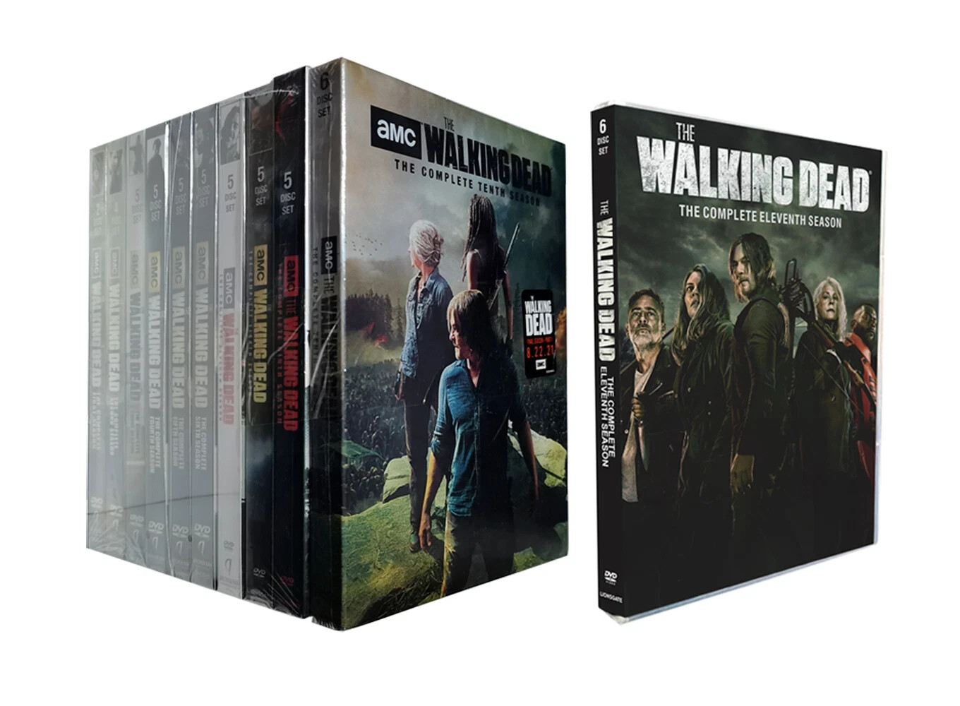 The Walking Dead Series DVD Set Seasons 1-11