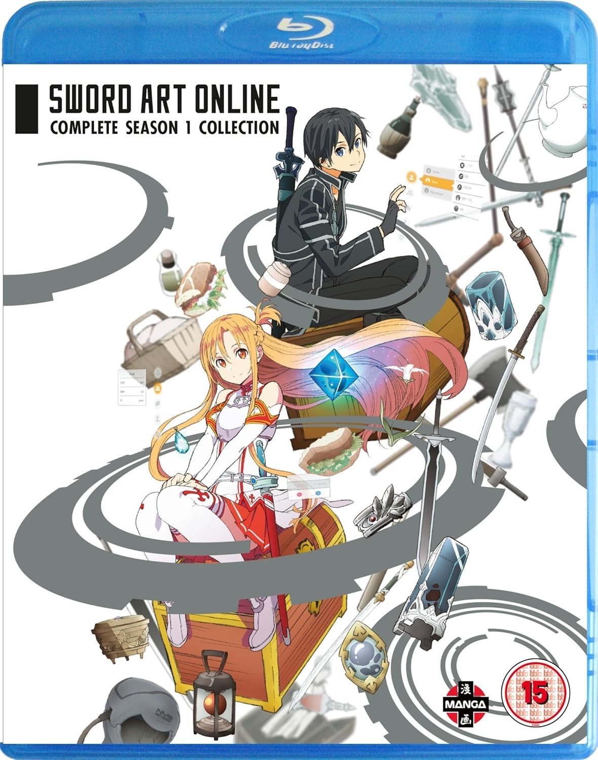 SWORD ART ONLINE Complete Season 1 Collection Blu-Ray NEW (Region B/Not USA)