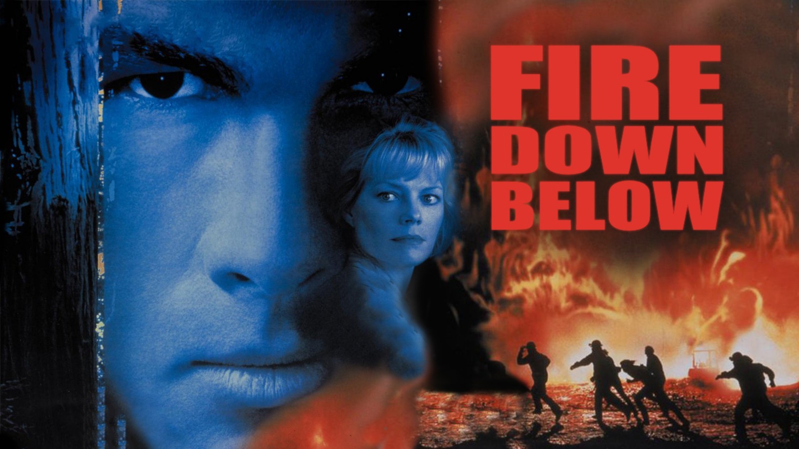 Fire Down Below VHS 1998 Steven Seagal **PROMO SCREENER** Rare
