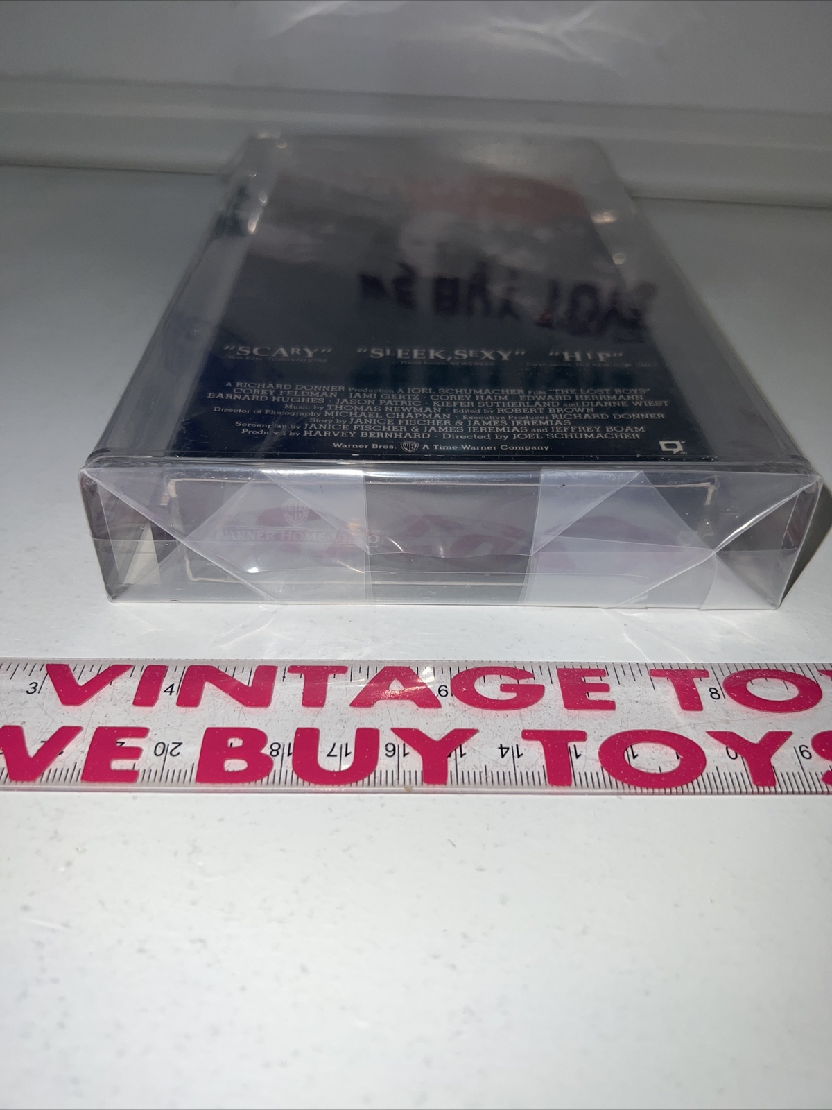 THE LOST BOYS (1991) *BRAND NEW*VHS MOVIE SEALED WARNER 80s HORROR VGA/AFA 80+