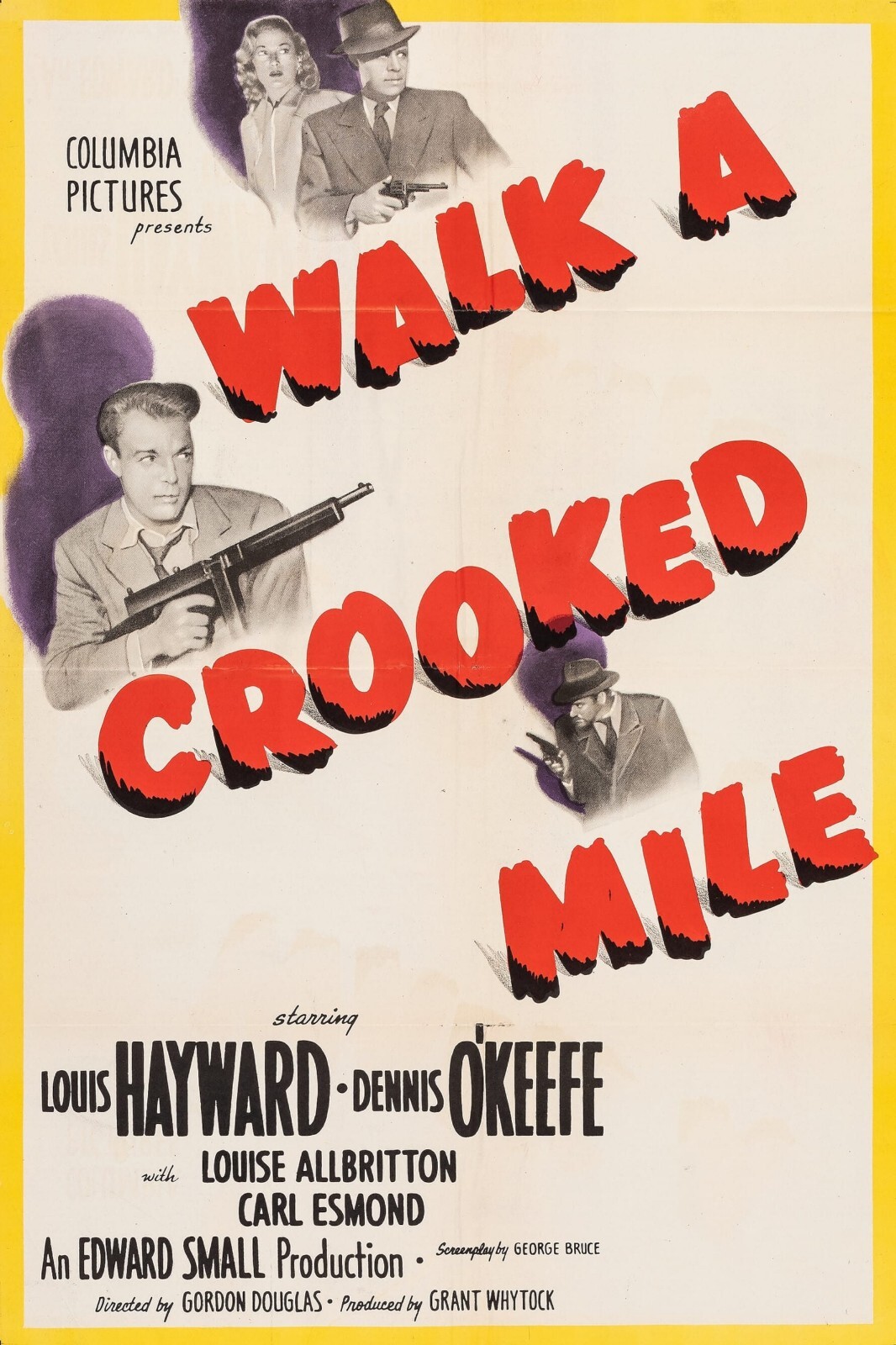 Walk a Crooked Mile (1948) – 1080P BLURAY FILM NOIR CLASSIC