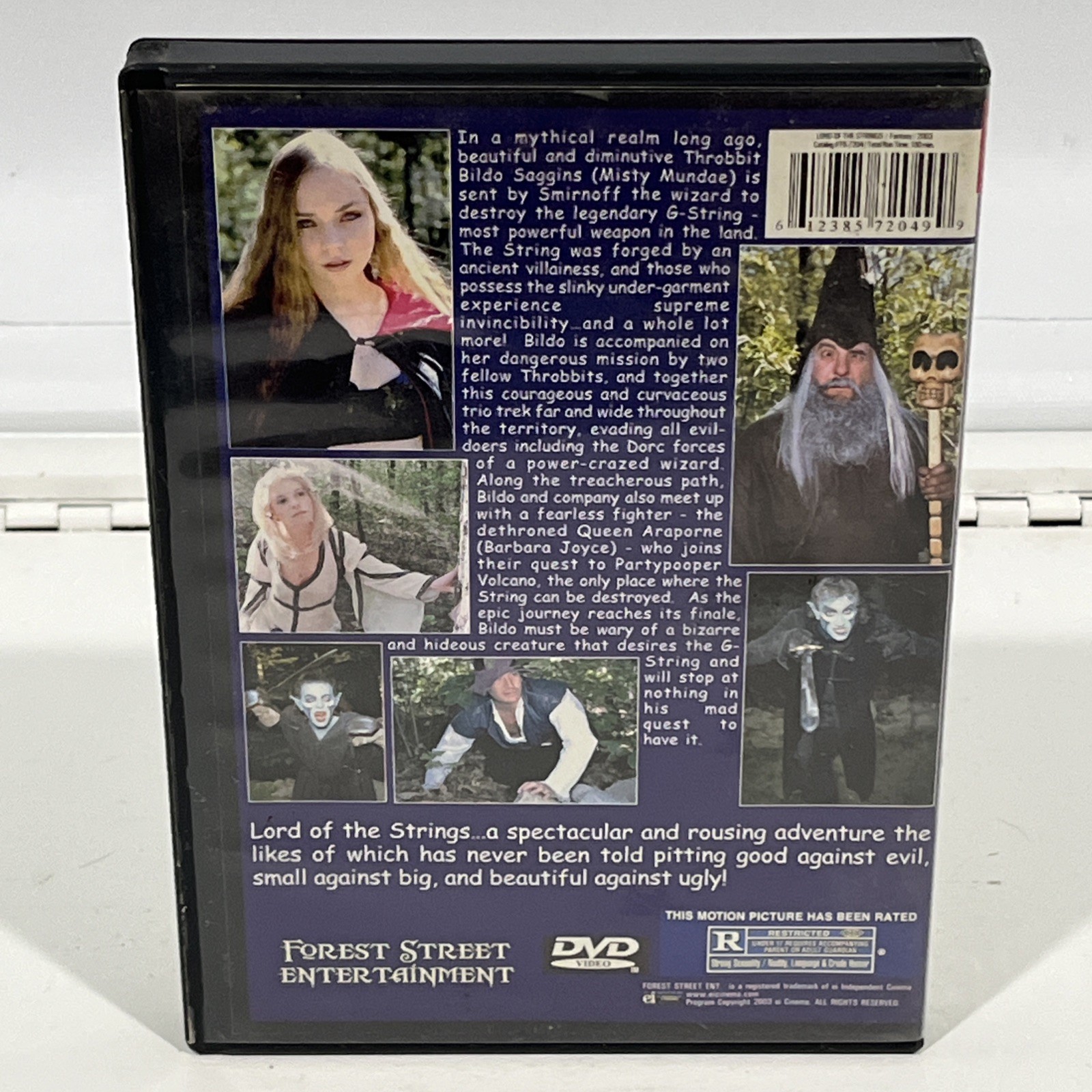 Lord of the Strings DVD | Misty Mundae Forest Street Entertainment