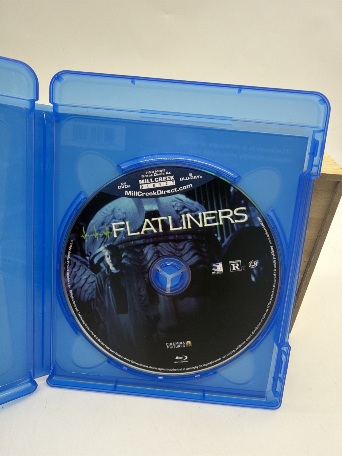Flatliners Blu-ray Movie Kiefer Sutherland Julia Roberts Kevin Bacon