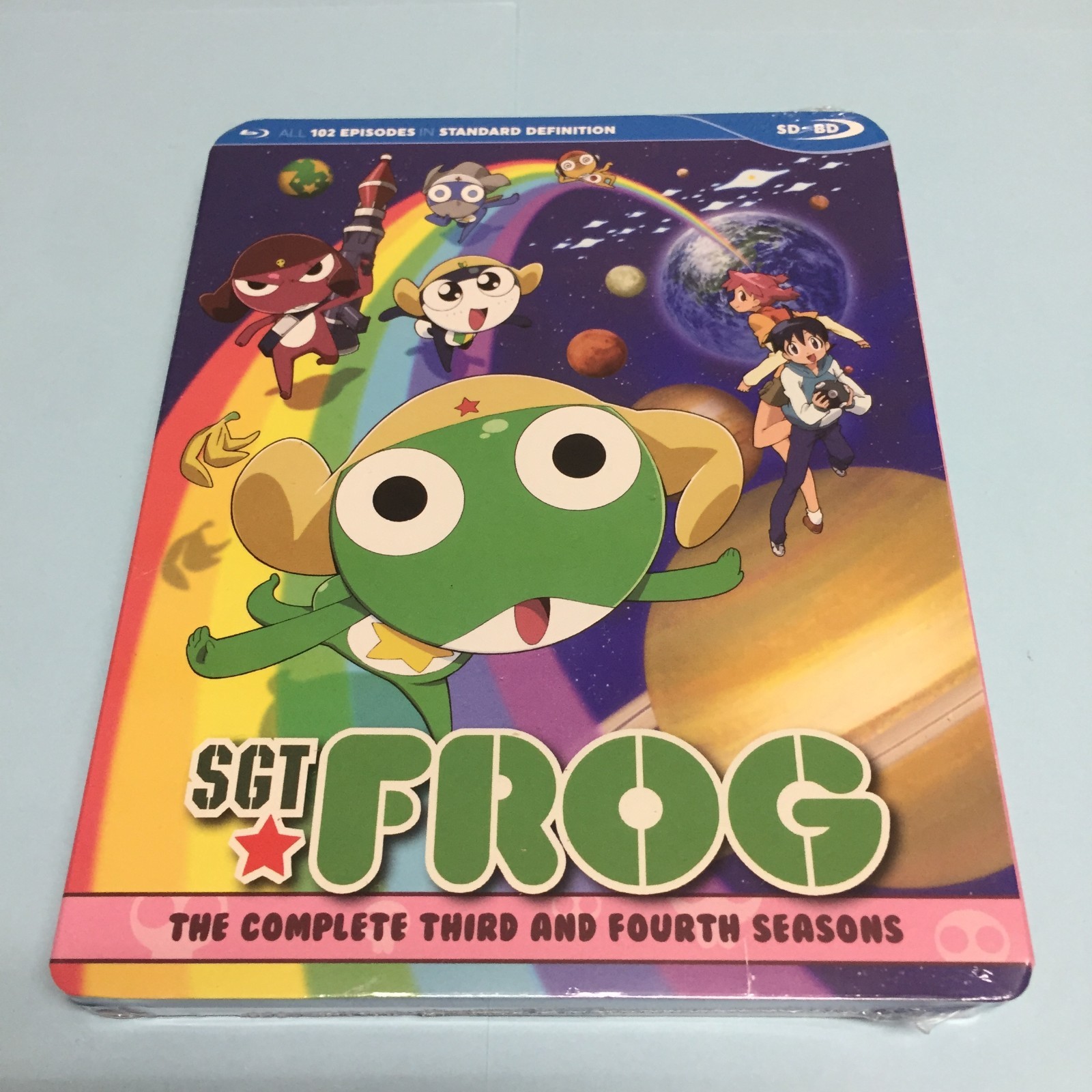Sgt. Sgt Frog Seasons 3-4 3 4 Blu-Ray Complete English Subbed Anime Discotek