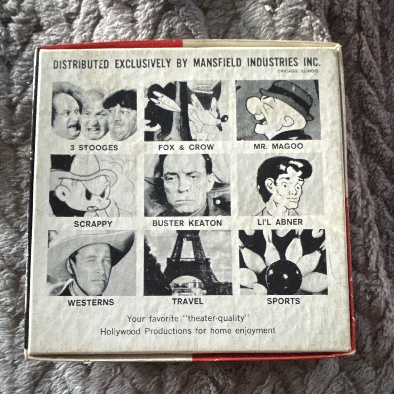 The Three Stooges Hold That Lion 8mm Silent Slapstick Comedy Film