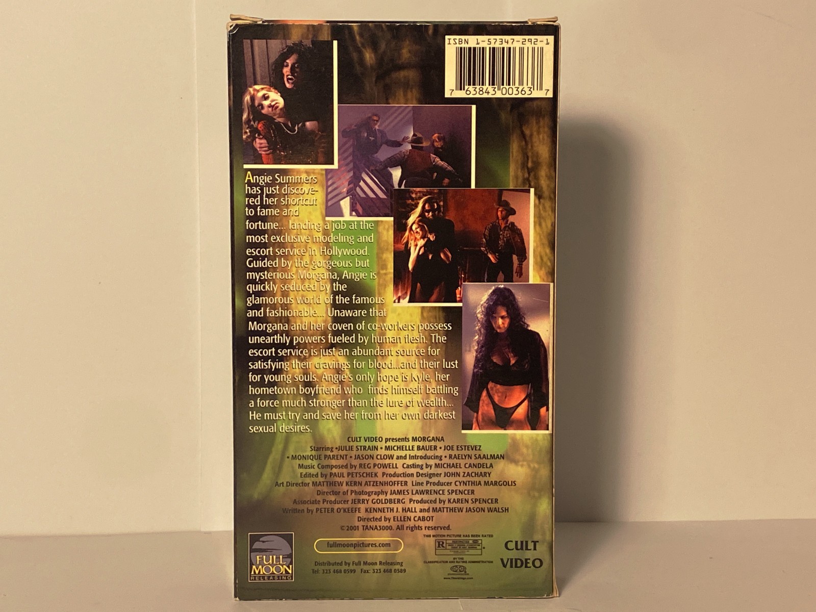 Julie Strain is MORGANA: SEDUCE, CONQUER, DESTROY VHS Full Moon Cult Video HOT!