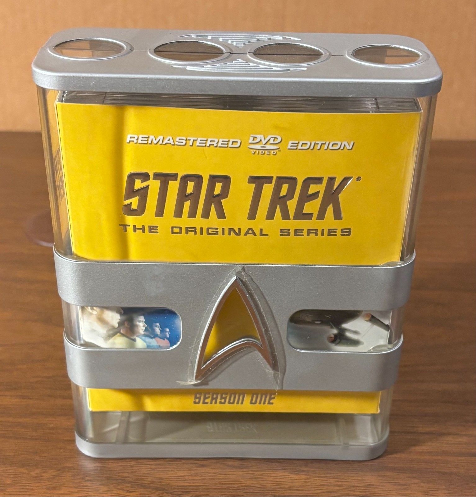 Star Trek: Original Series- Remastered DVD Edition – Season 1 With Case – VGUC