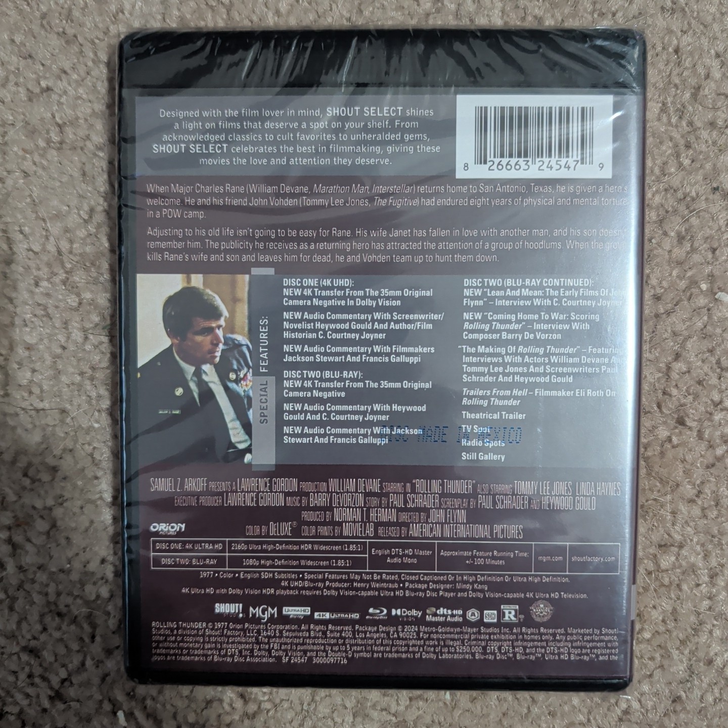 Rolling Thunder (Ultra HD, 1977)