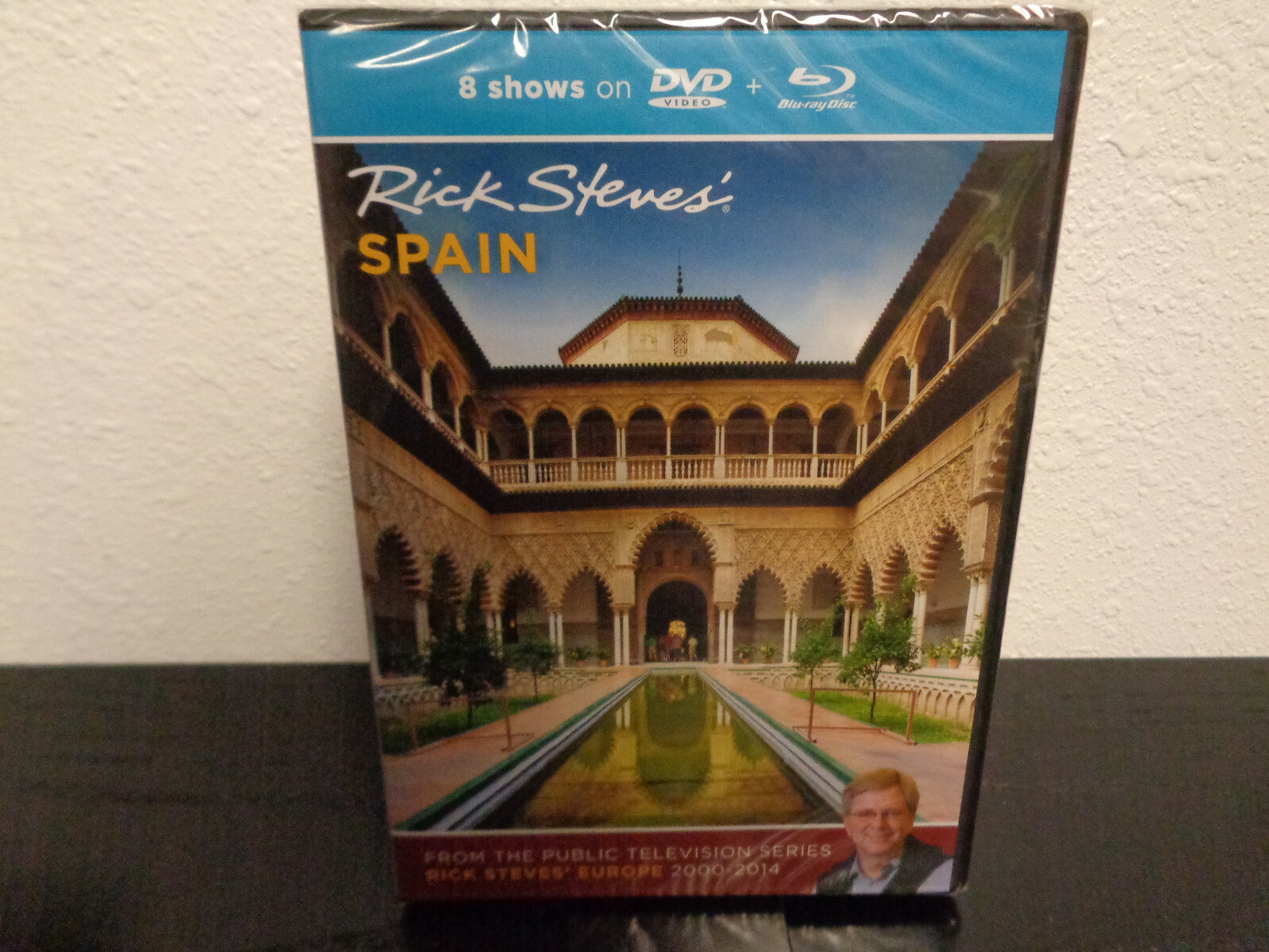 NEW 2013: Rick Steves’ SPAIN ( DVD + Blu-Ray ) 8 Shows ( 2000 Thru 2014 )