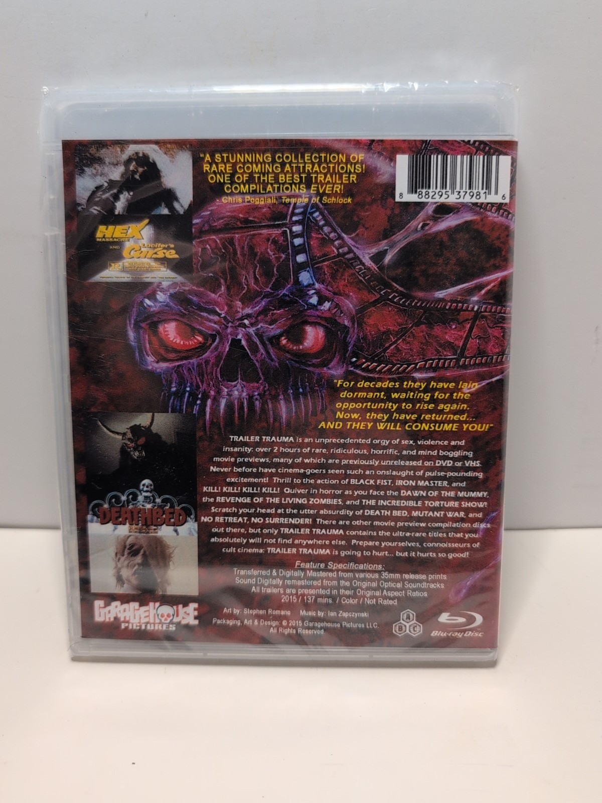 Trailer Trauma (Blu-ray) Brand New Sealed