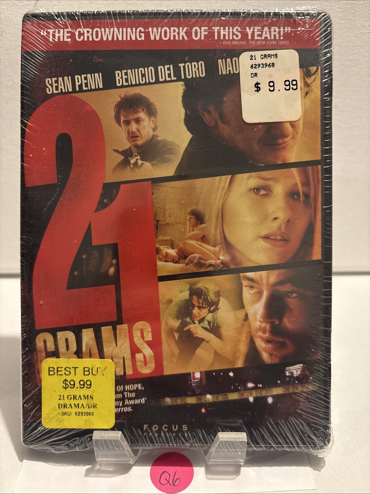 21 Grams (DVD, 2004) New Sealed Sean Penn, Naomi Watts Focus-New Sealed Q6
