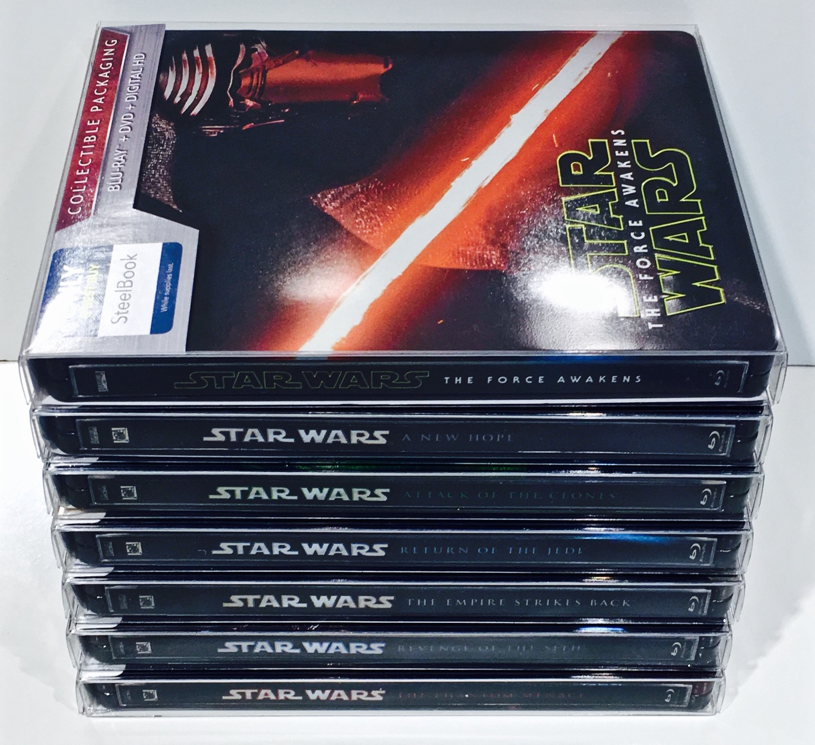 50 STEELBOOK Box Protectors Custom Made Sleeves / Slipcovers / Plastic Cases