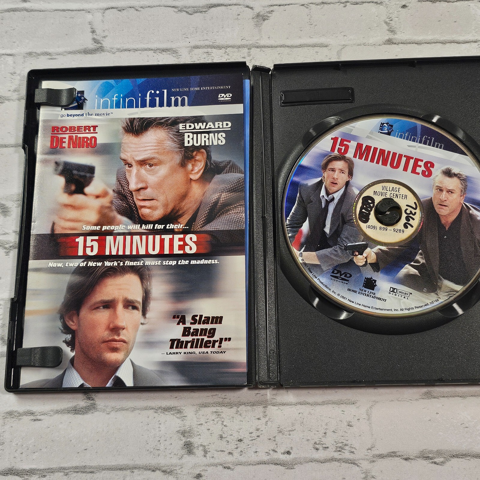 15 Minutes (DVD, 2001)