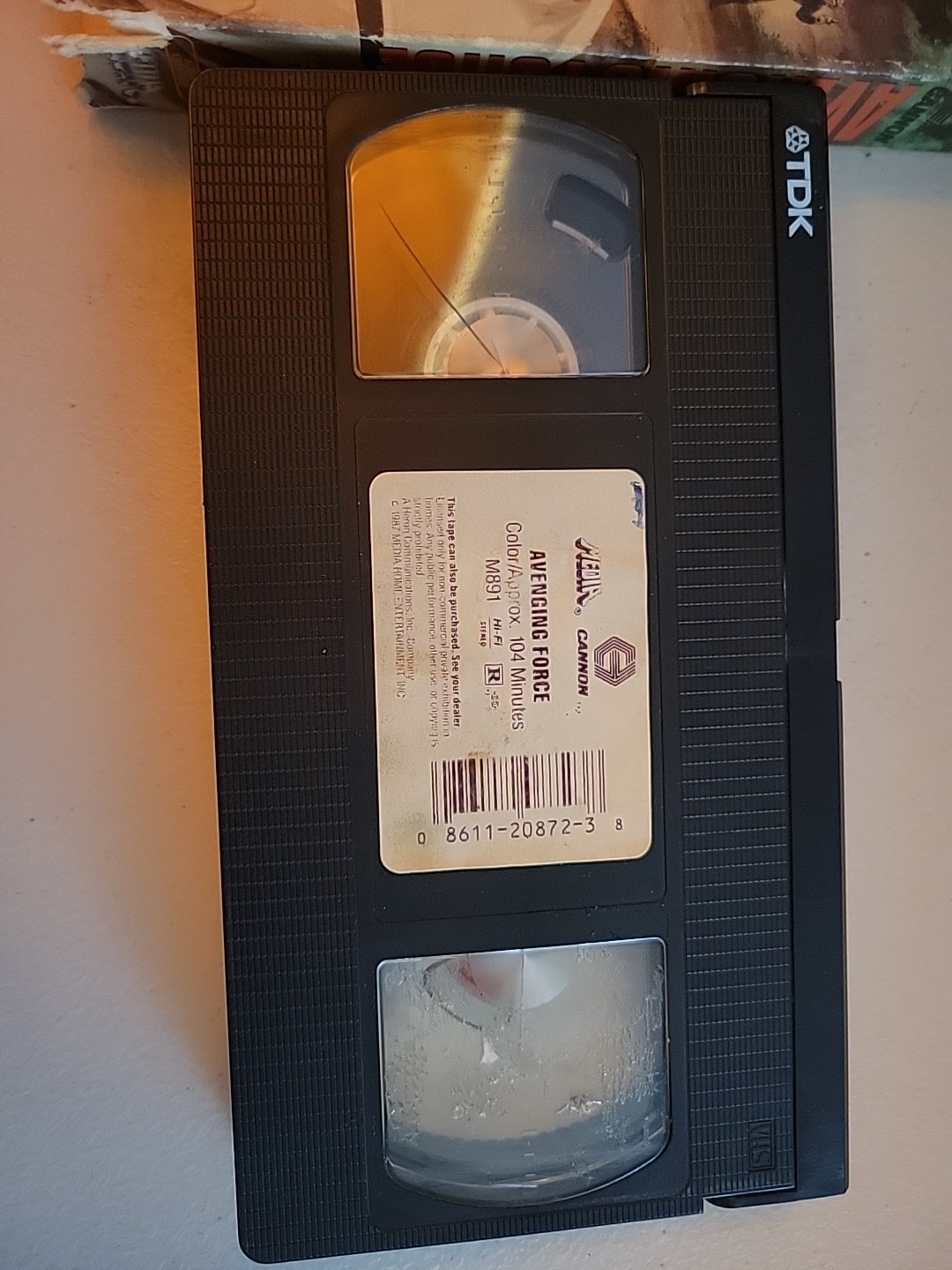 Avenging Force (VHS, 1987, CANNON, MEDIA)