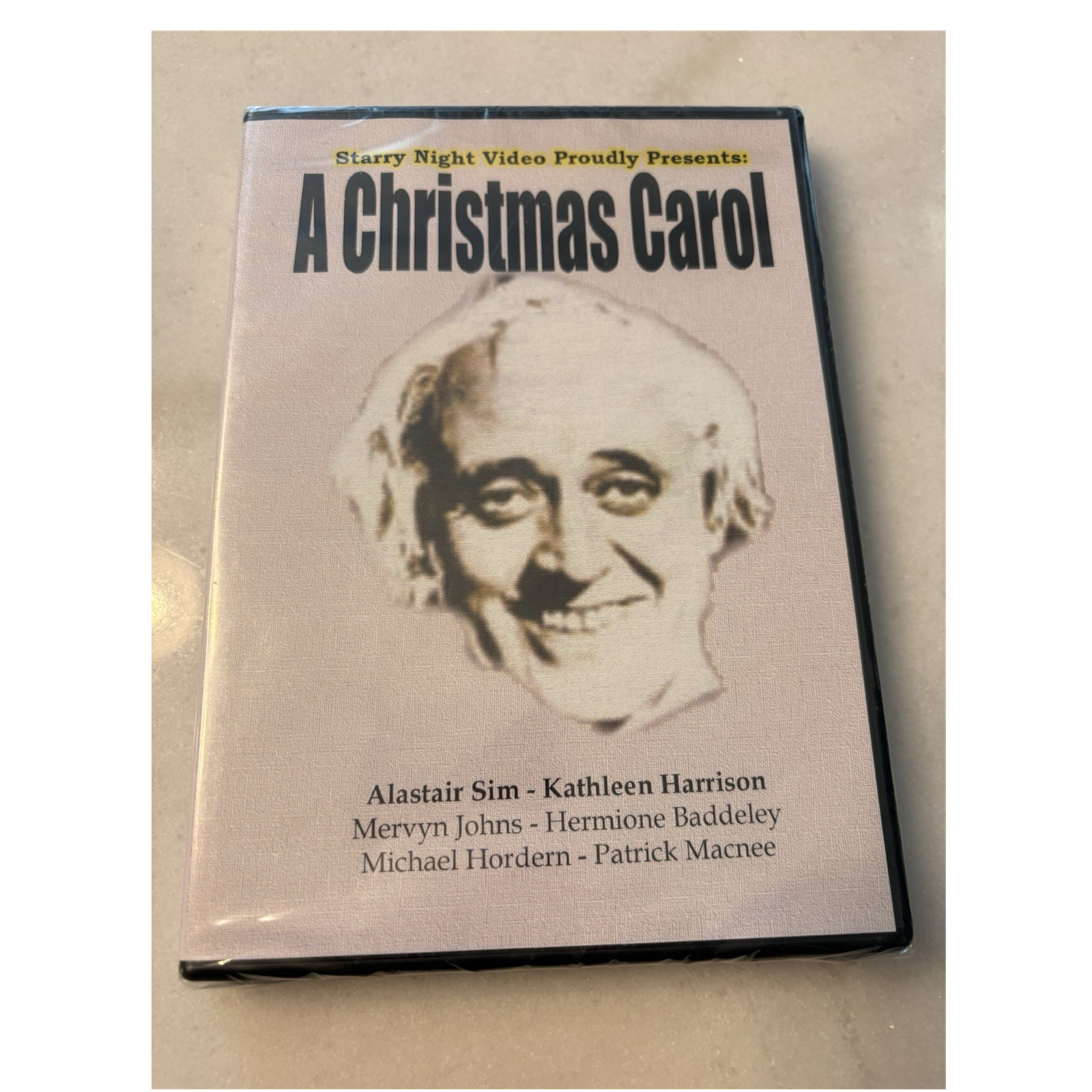 Starry Night Video A Christmas Carol (1951) DVD 86 Min Alastair Sim. NEW!
