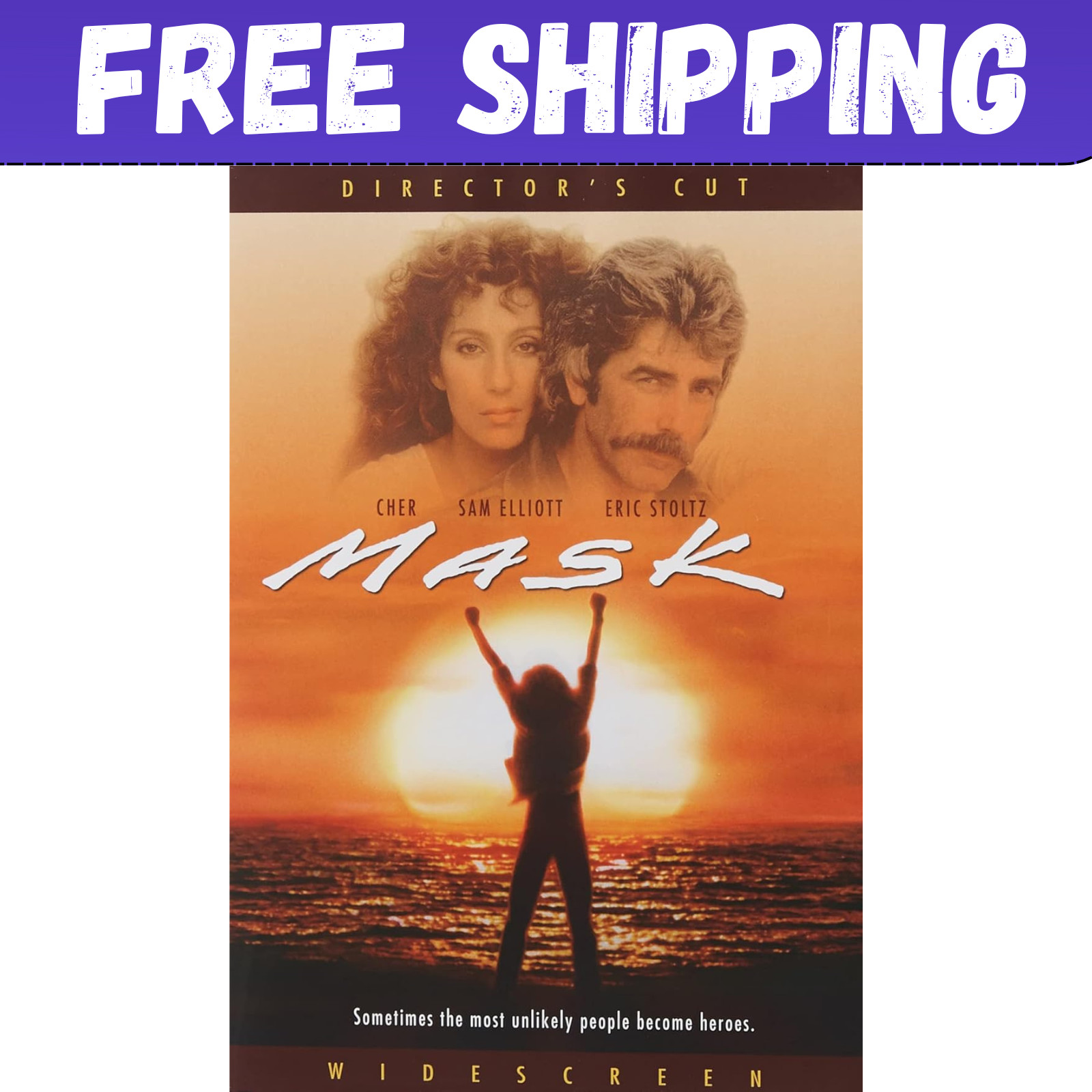 Mask: Director’s Cut DVD Format Film Movies Actors Cher Eric Stoltz Sam Elliott