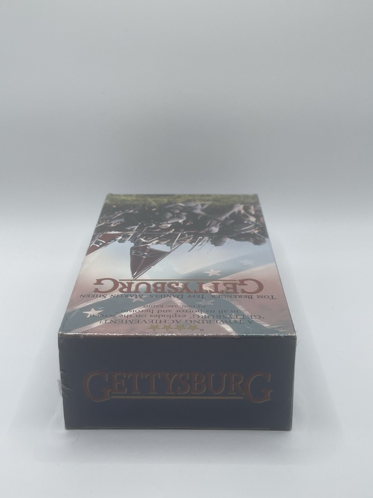 Gettysburg (VHS, 1993) Civil War, Martin Sheen, Jeff Daniels, Sam Elliott-Sealed